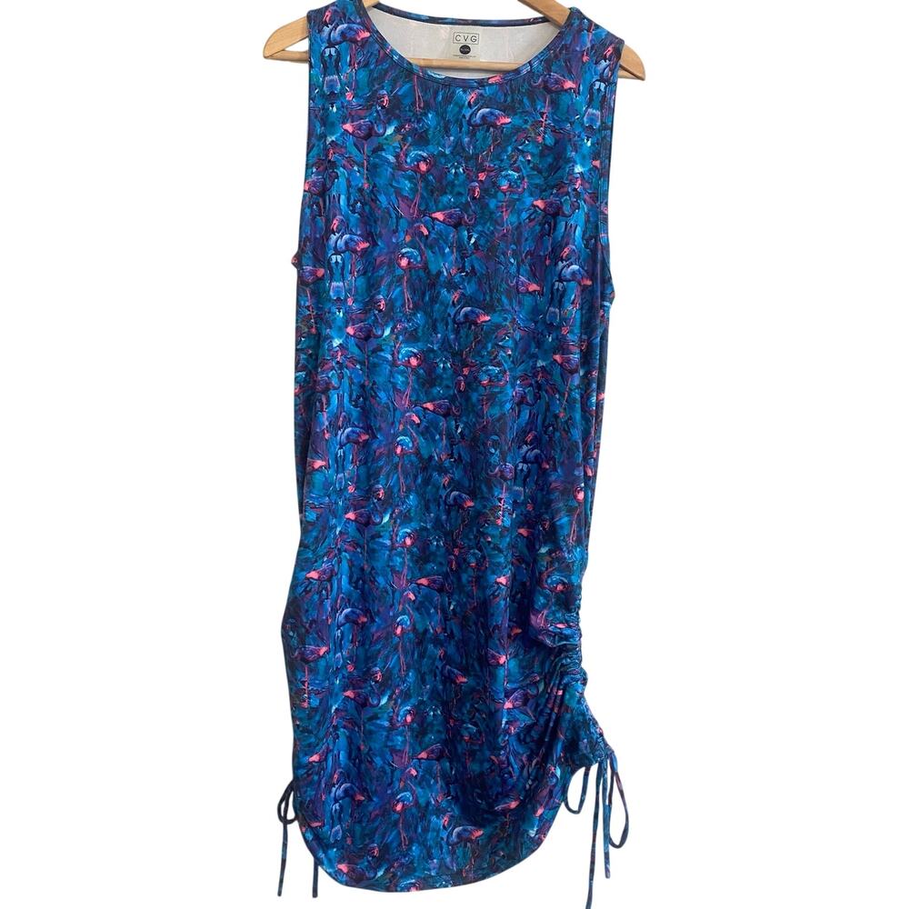 CVG Constantly Varied Gear Dress Womens Sz XL XXL Multiway Flamingo Athletic